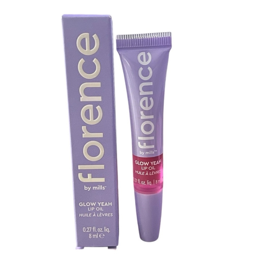 Florence by Mills Glow Yeah Hydrating Vegan Lip Oil get smooth glossy 💋 pretty